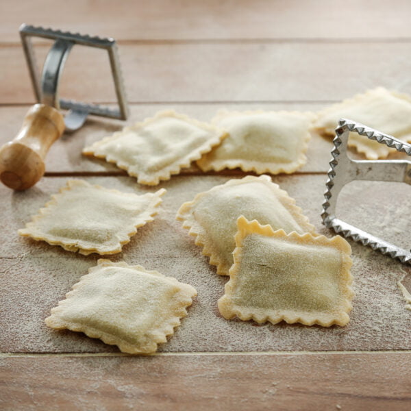 Raviolón De Espinaca Y Provolone